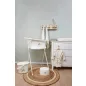  Click fém állvány kádra Bébé-Jou 103 cm Light Oat/Tiny Sheep