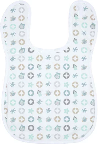 Frottír előke Bébé-Jou Owl Family baglyok