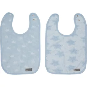 Előke 2db Bébé-Jou Fabulous Frosted Blue