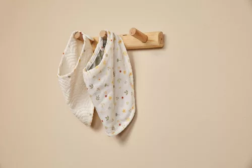 Bandana nyálkendő 2 db Bébé-jou Bohemian Garden