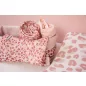 Muszlin törlőkendő bambusszal Bébé-Jou Leopard Pink 3ks