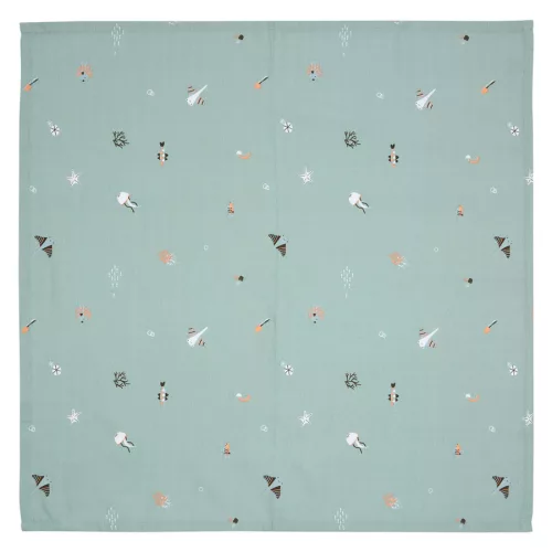Muszlin pelenka 70x70 cm szett 3 db Ocean Vibes