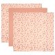 Muszlin pelenka 70x70 cm szett 3 db Sweet Butterfly