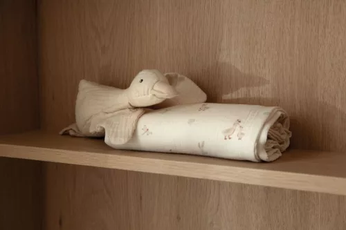 Muszlin pelenka Bébé-jou 110 × 110 cm Dear Goose