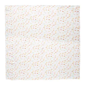 Muszlin pelenka 110x110 cm Rainbow Sky