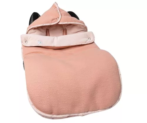 Bundazsák hordozóba Bébé-Jou Fabulous Wish Pink