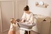 Babakád szett Sense Chalk Brown és Sense White állvány