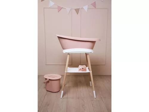 Bébé-Jou Sense Edition digitális babakád szett állvánnyal Pale Pink