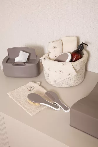 Törlőkendő doboz Bébé-Jou Fabulous Chalk Brown