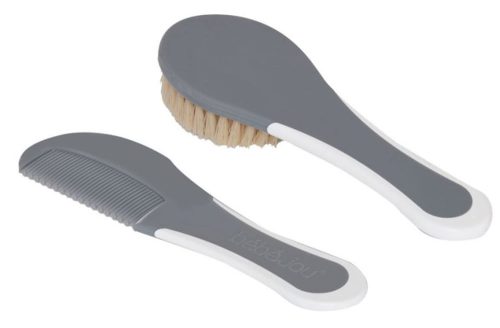 Hajkefe és fésű Bébé-Jou Fabulous Griffin Grey
