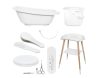 Fürdétö szett Bébé-jou Sense 7 részes White