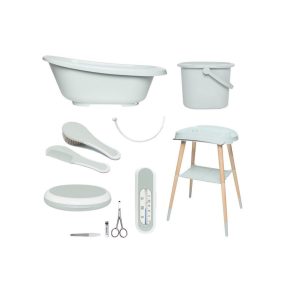 Fürdétö szett Bébé-jou Sense 7 részes Sky Green