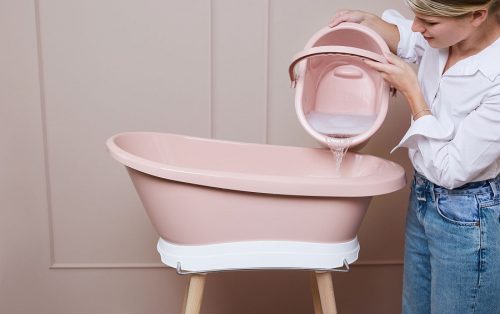 Fürdétö szett Bébé-jou Sense 7 részes Pale Pink