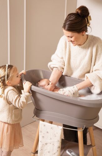 Fürdétö szett Bébé-jou Sense 7 részes Chalk Brown