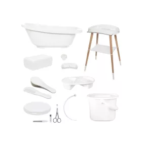   Digitális fürdétö szett Bébé-jou Sense Plus 8 részes White