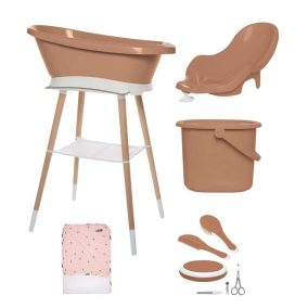   Digitális fürdető szett Bébé-jou Sense Plus Copper 7 részes törölközővel