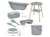 Digitális fürdétö szett Bébé-jou Sense Plus 8 részes Griffin Grey