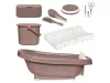 Bébé-jou Termo fürdető szett De Luxe Mocha Mousse