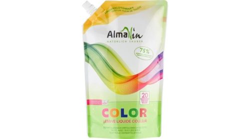 AlmaWin COLOR Folyékony mosószer koncentrátum színes ruhákhoz hársfavirág kivonattal - 20 mosásra