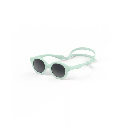 IZIPIZI Baby 0-9 C napszemüveg gumipánttal, Aqua Green