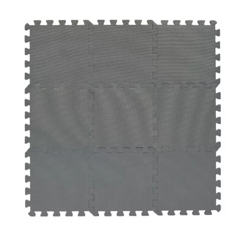 Baby Dan Puzzle habszivacs játszószőnyeg Light Grey 90x90 cm