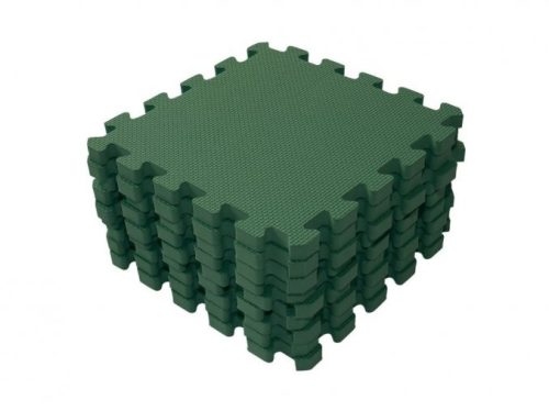Baby Dan Puzzle habszivacs játszószőnyeg 90x90 cm - Dark green