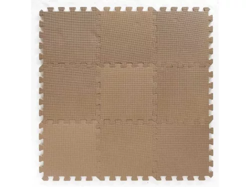Baby Dan Puzzle habszivacs játszószőnyeg Brown 90x90 cm
