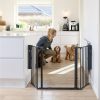 DogSpace Max M kutyatér korlát, fém, fekete