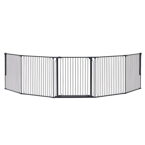 Univerzális térkorlát BabyDan Carl XXX Wide, fekete