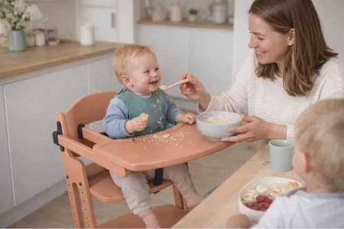 Dan Tray Mocca tálca BabyDan DanChair etetőszékhez