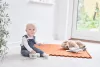 Baby Dan Puzzle habszivacs játszószőnyeg Mocca 90x90 cm