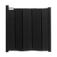 Babydan Guard Me Black összecsukható ajtórács 55-89 cm, fekete