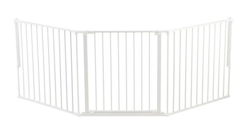 Babydan Supreme Olaf X térkorlát 90 - 225 cm fehér