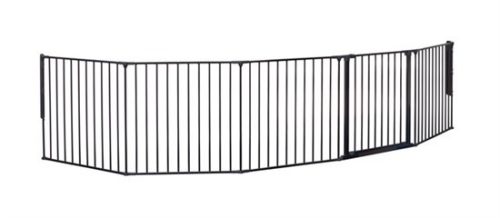 Babydan Supreme Olaf XXX térkorlát 90 - 350 cm fekete