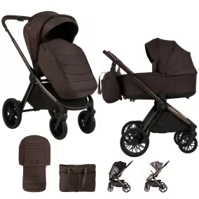 ADAMEX Kombinált babakocsi Bianco 13 New Chocolate Brown