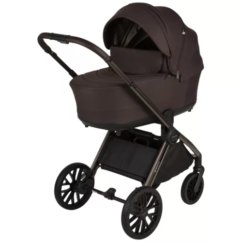 ADAMEX Kombinált babakocsi Bianco 13 New Chocolate Brown
