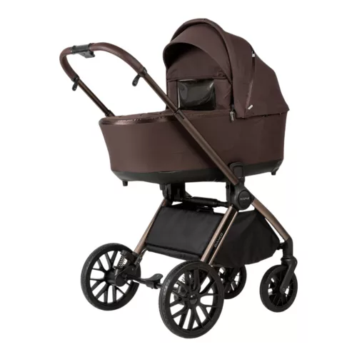 ADAMEX Kočík kombinovaný Bianco 13 Chocolate Brown