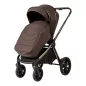 ADAMEX Kočík kombinovaný Bianco 13 Chocolate Brown