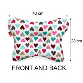 Scamp laposfejűség elleni párna- Colorful Heart