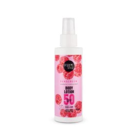   Organic Shop Fényvédő testápoló málnával és antioxidánsokkal SPF50-150ml -