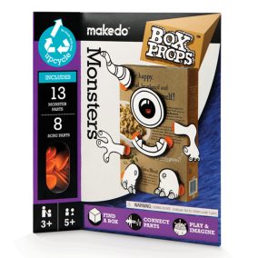 Djeco BoxProps Arcok - Szörnyek - Monsters