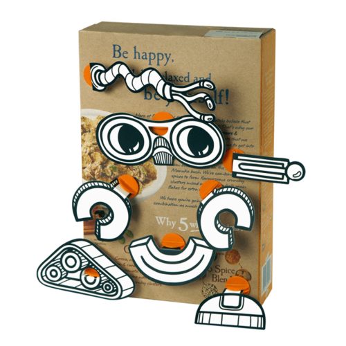 Djeco BoxProps Arcok - Robotok - Robots