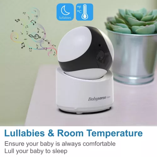 Babysense V65 kamerás babaőrző