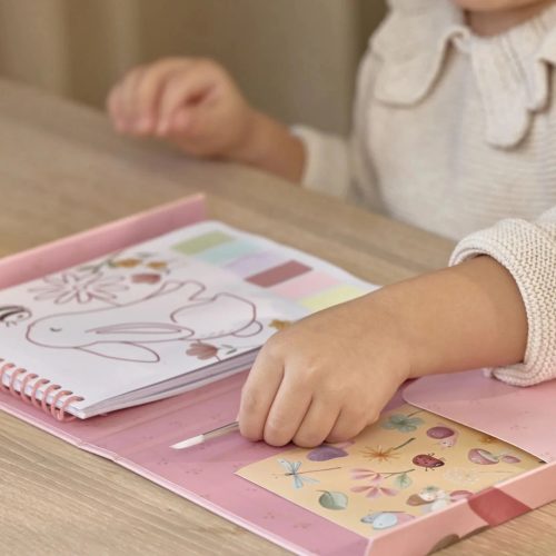 Little Dutch festőkönyv kiegészítőkkel - Rosa Fairy Garden