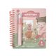 Little Dutch vízzel színező füzet - Rosa Fairy Garden