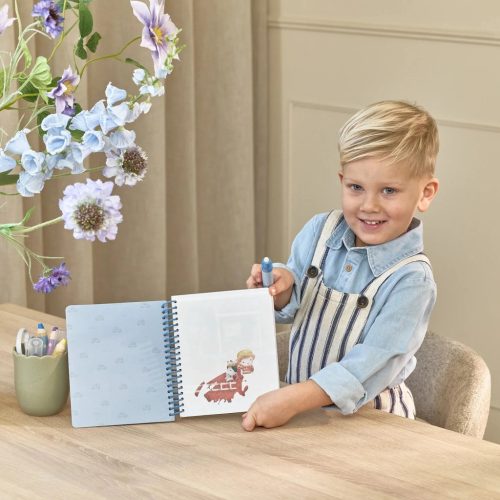 Little Dutch vízzel színező füzet - Jim járművei