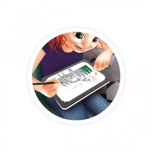 BUKI Professzionális 3in1 világító rajztábla