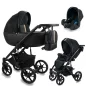   Bexa Air 3in1 multifunkciós babakocsi + K2 KITE hordozó- Gold