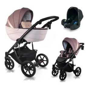   Bexa Ideal Limited 3in1 multifunkciós babakocsi +K2 KITE hordozó- Rose