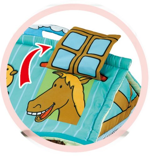 Cangaroo Happy farm játszószőnyeg - Green